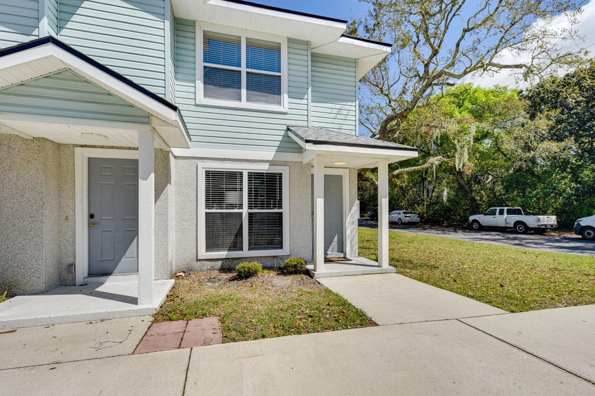 Fernandina Beach Townhome, Steps To Public Beach المظهر الخارجي الصورة